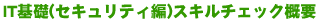�����IT��b(�Z�L�����e�B��)�X�L���`�F�b�N�T�v