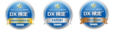 DX検定オープンバッヂサンプル